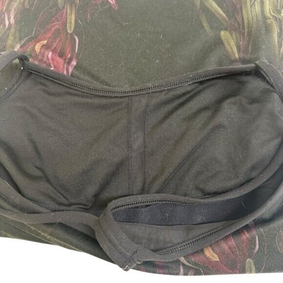 Lululemon Women's Size 8? Power Y Tank Top Midnight Iris Racerback Floral Print - Picture 5 of 5